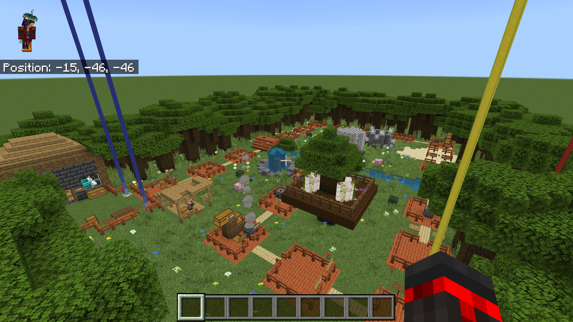 Screenshot from the Thunder Dragon Minecraft recreation, 2 of 10