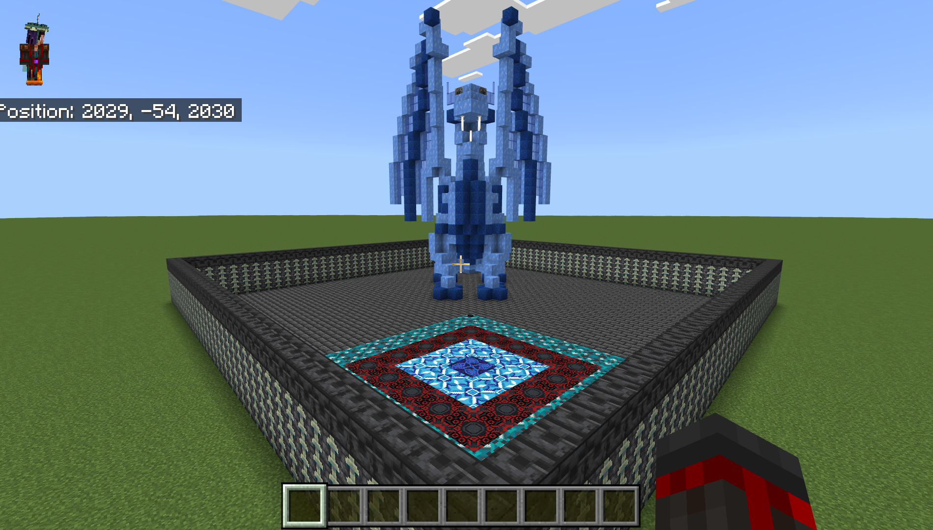 Screenshot from the Thunder Dragon Minecraft recreation, 4 of 10